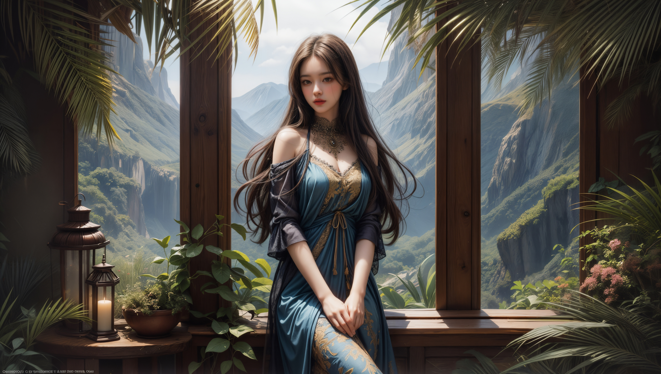 邱启敬《山海经》主题艺术巡展亮相新疆昆仑山景区